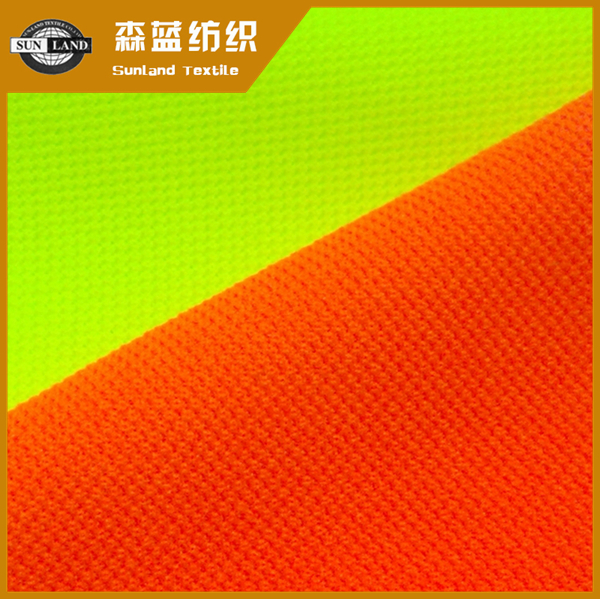 荧光珠地布 Fluorescent pique fabric