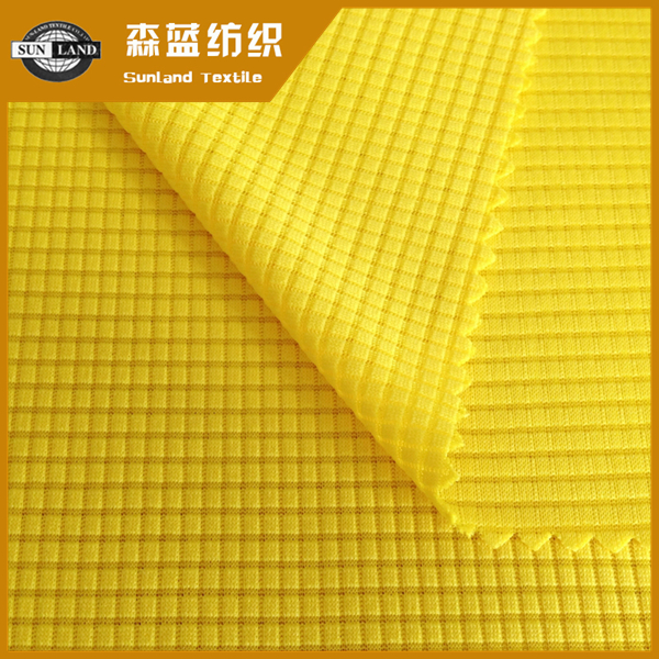 黑龙江全涤吸湿速干华夫格 Polyester wicking waffle