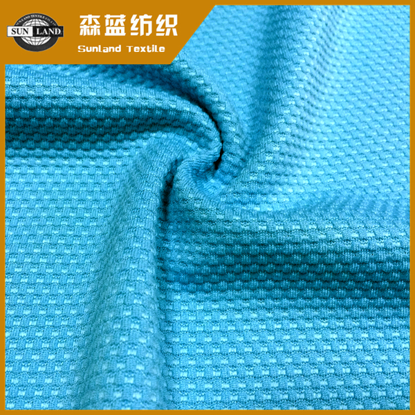 屯昌县全涤方格蜂巢布 Polyester honeycomb mesh