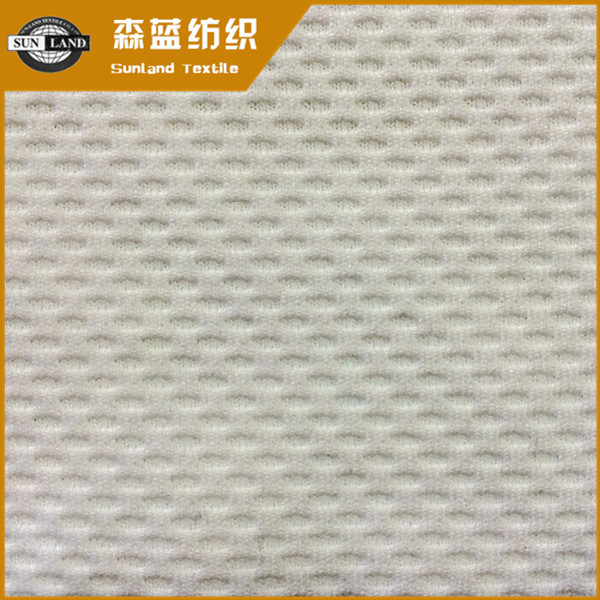 铜仁提花氨纶蜂巢布 Polyester spandex jacquard honeycomb