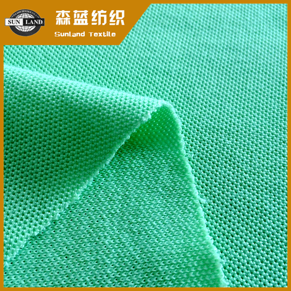 柳州棉盖涤单珠地 Cotton cover polyester single pique