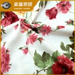 陇南印花丝盖棉 Print polyester cover cotton jersey