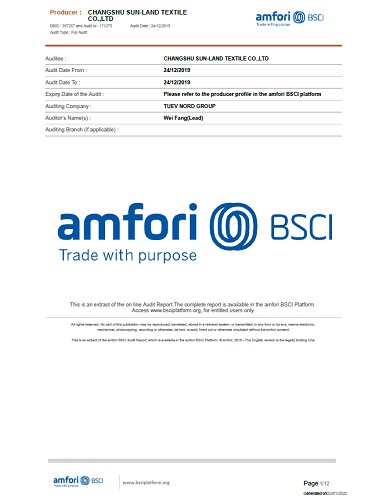 BSCI 社会责任验厂认证